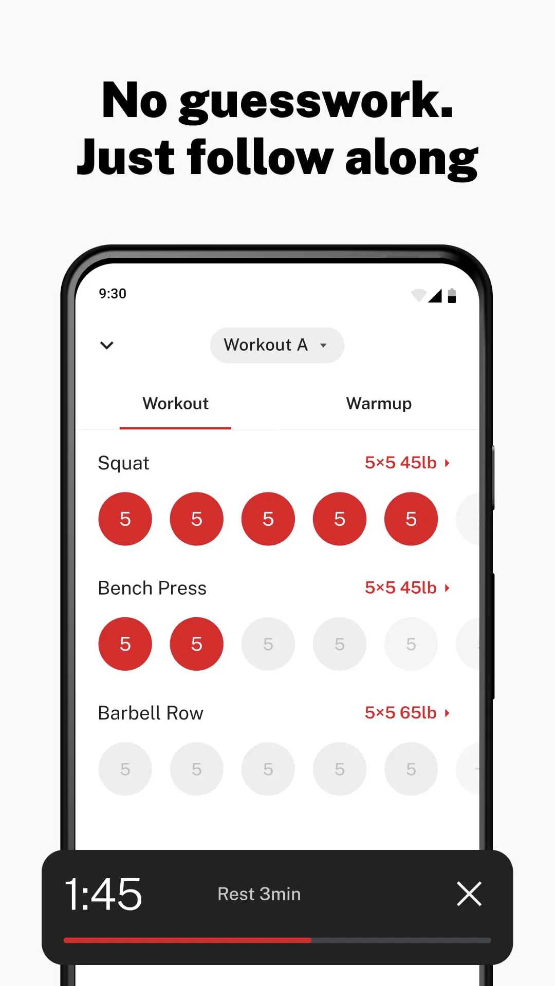Stronglifts 5x5 Workout