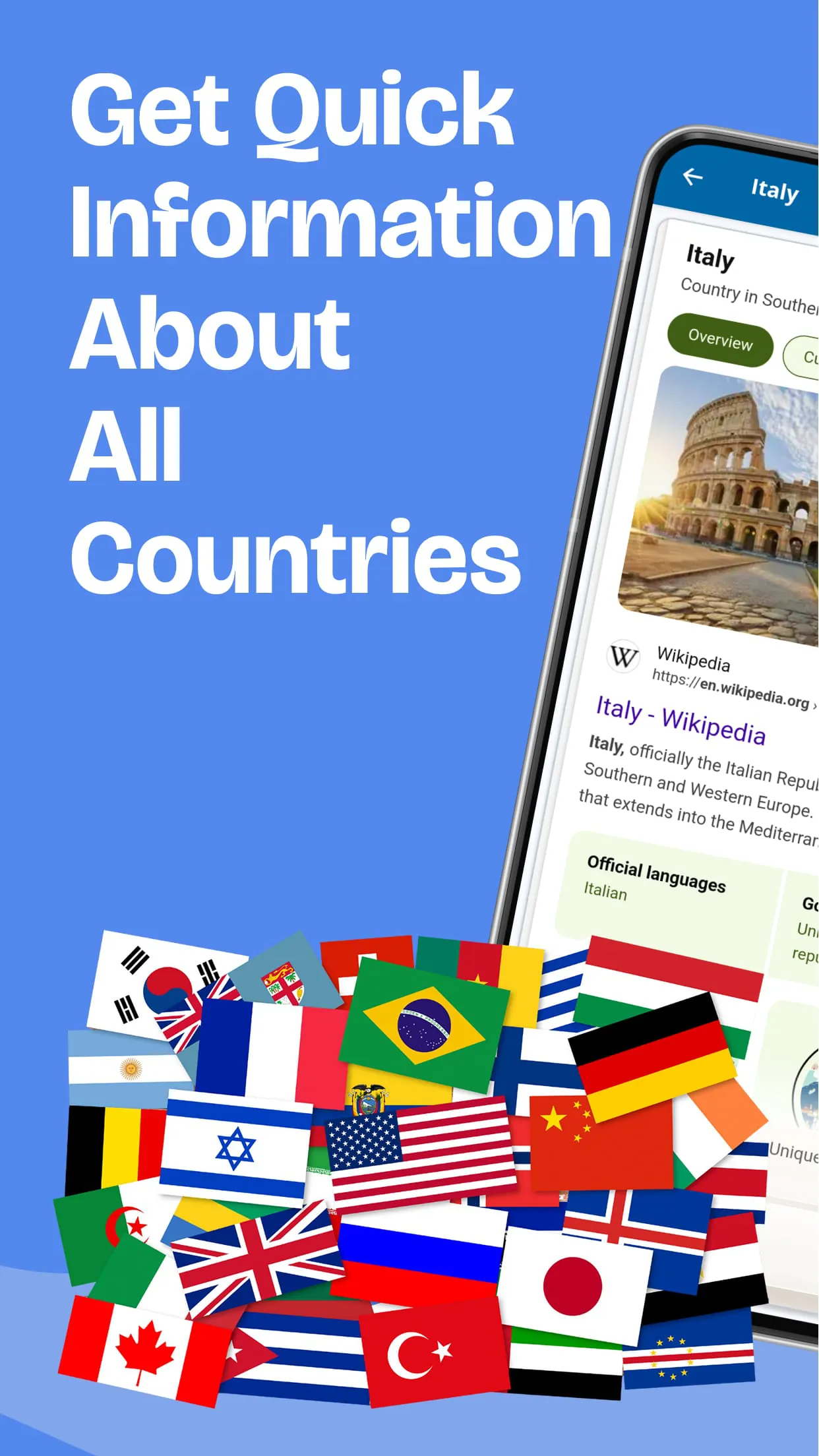 World Map & Countries