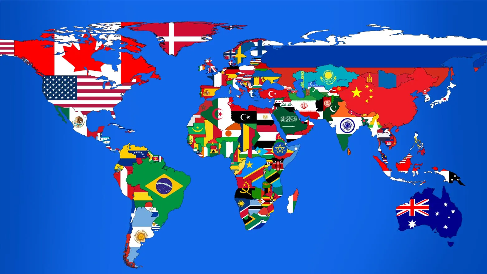 World Map & Countries