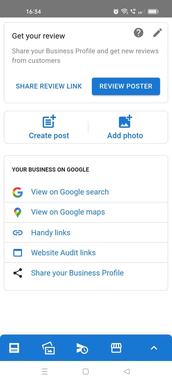 Business Profile Manager