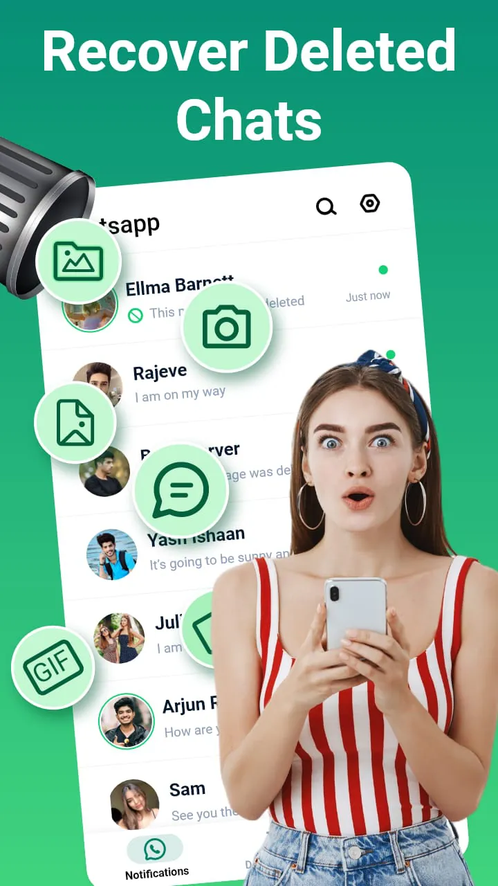 Recover Deleted Messages