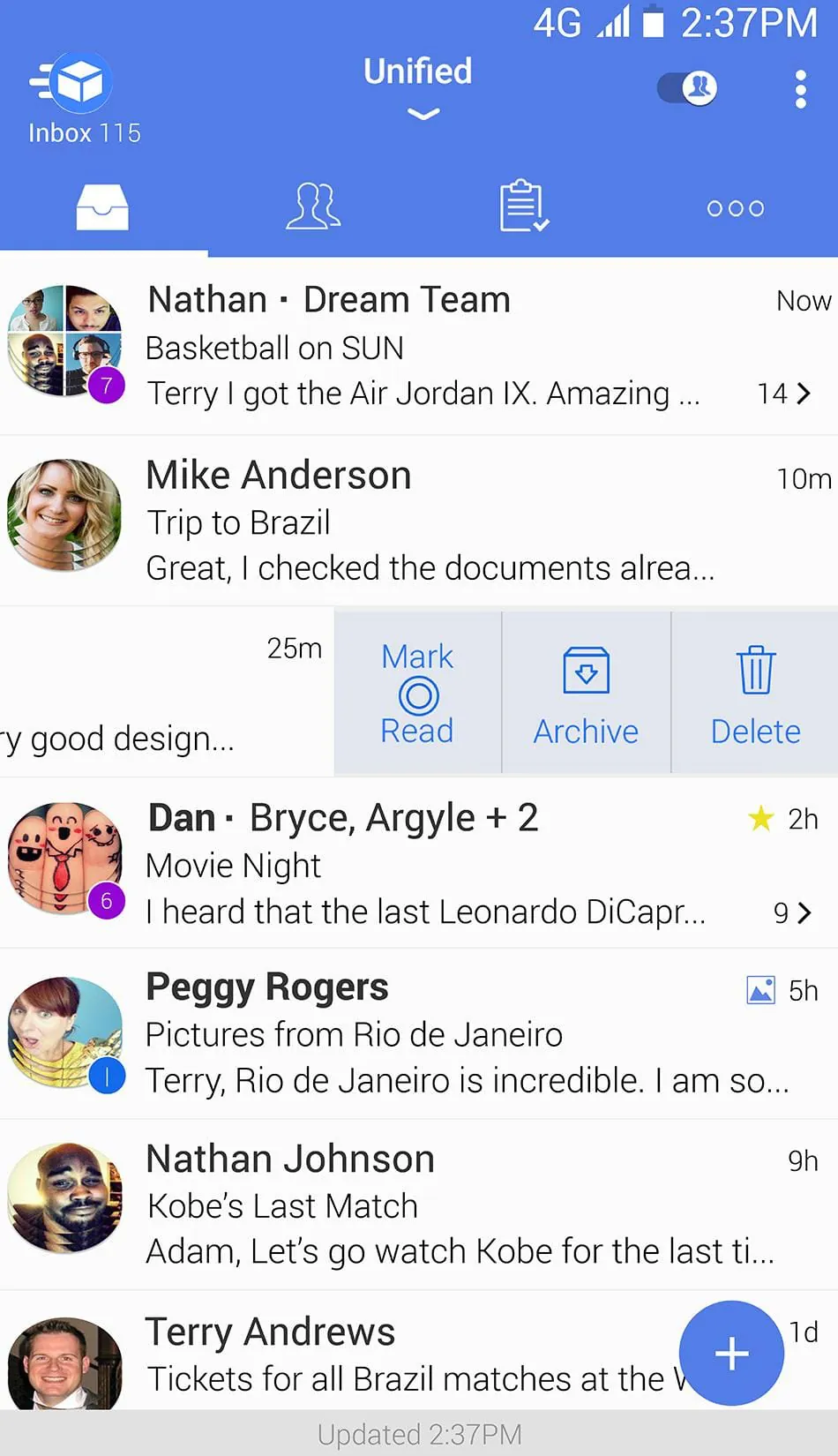 TypeApp mail