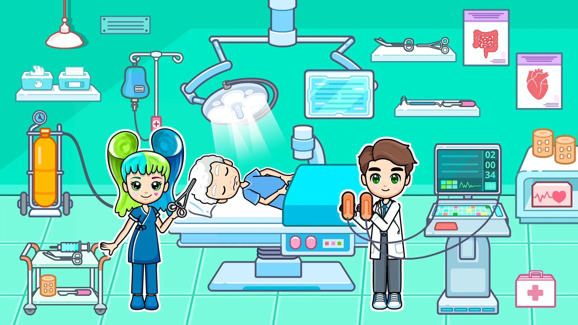 My Hospital Town Doctor Games