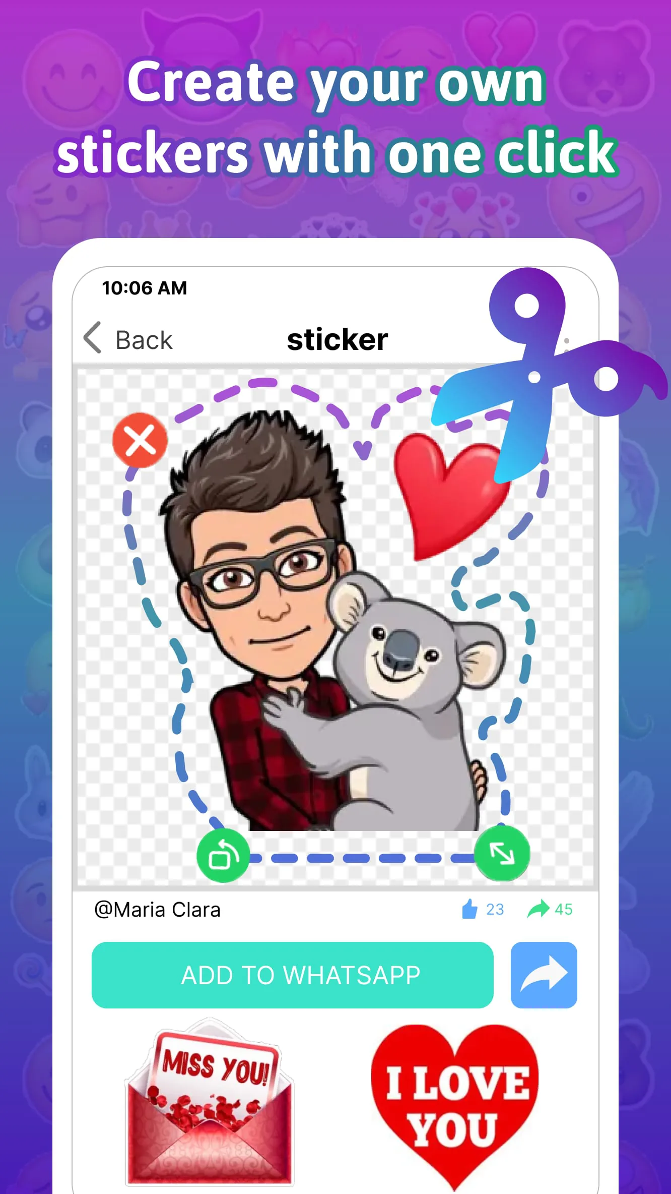 TextSticker 2026 WAStickerApps