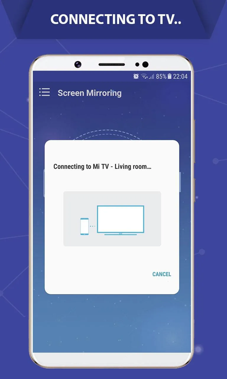 Screen Mirroring Cast to TV