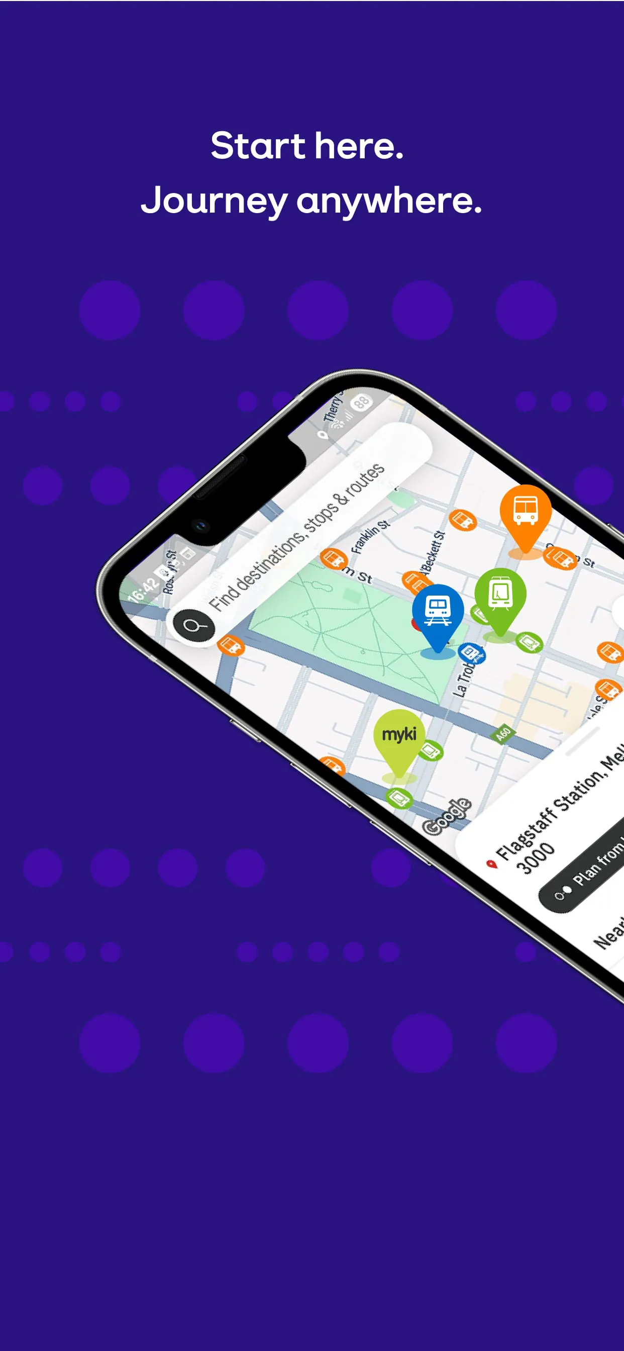 Public Transport Victoria app