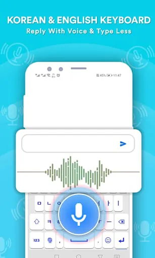 Korean Keyboard with English