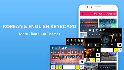 Korean Keyboard with English