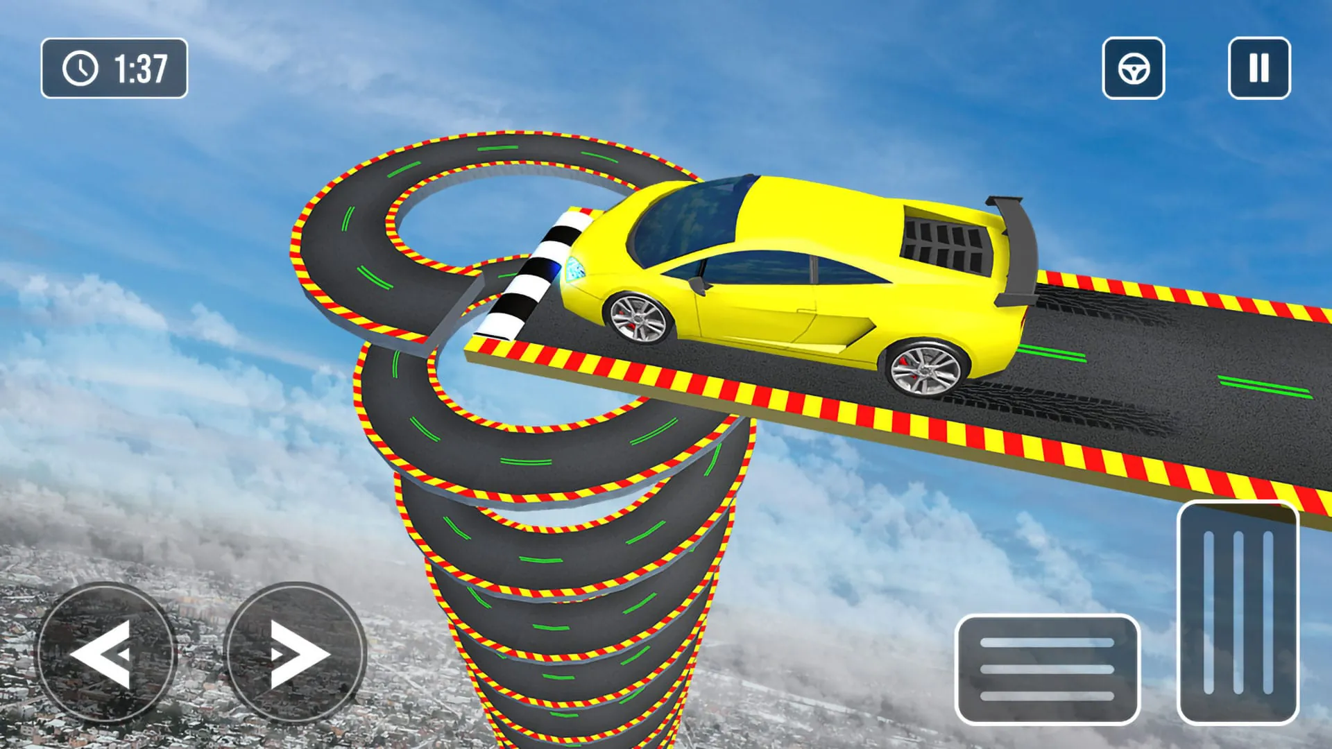 Impossible Car Stunt Game 3D