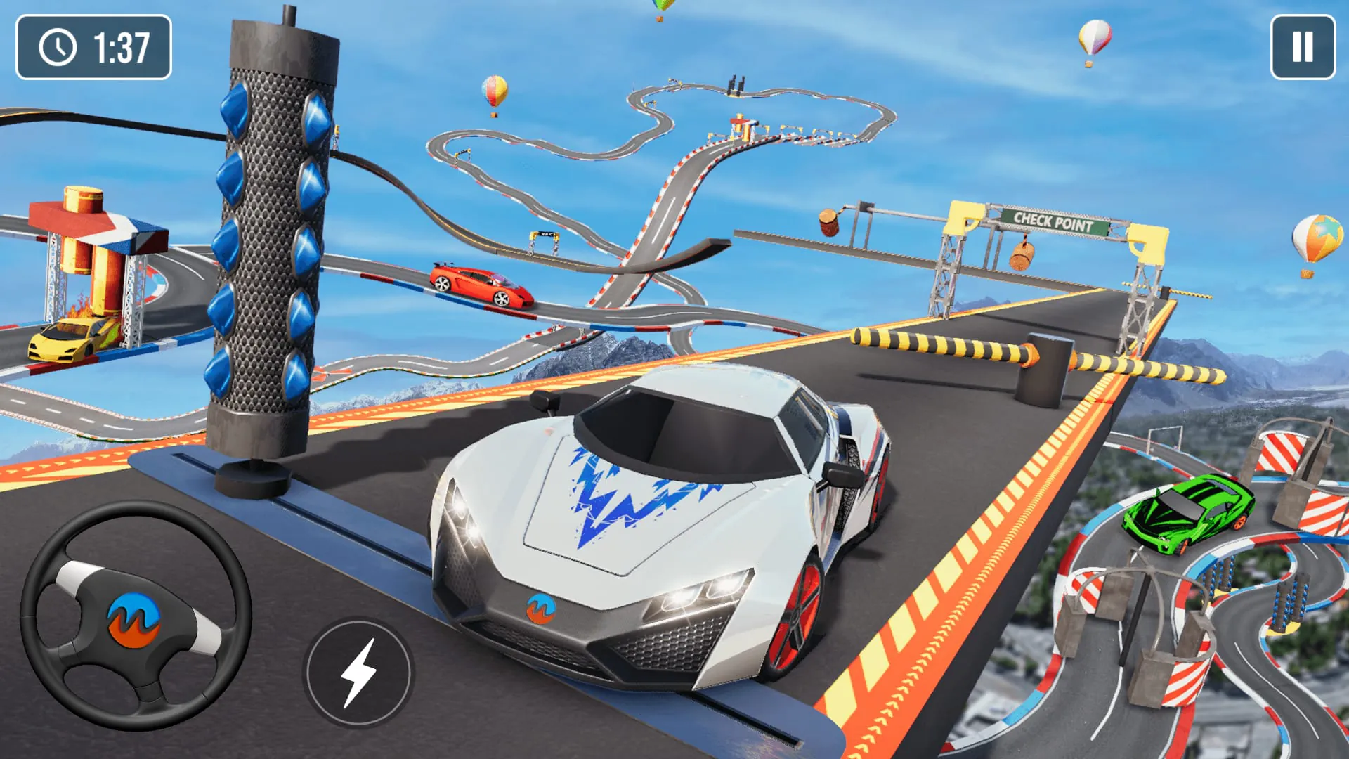 Impossible Car Stunt Game 3D
