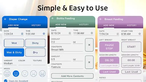 Breastfeeding & Baby Tracker