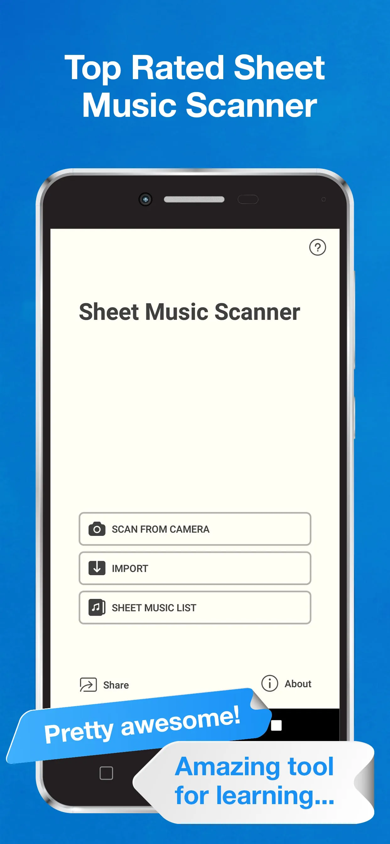 Sheet Music Scanner & Reader