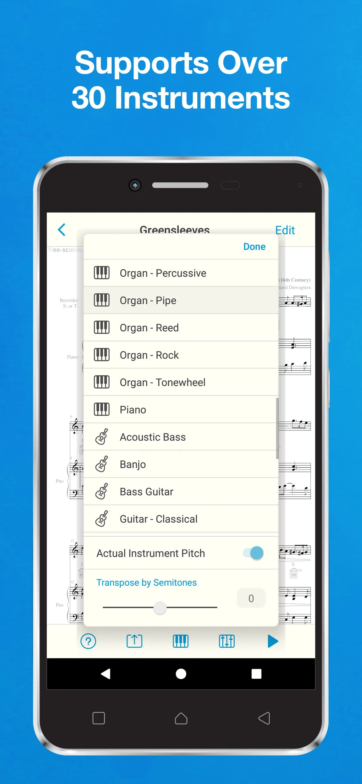 Sheet Music Scanner & Reader
