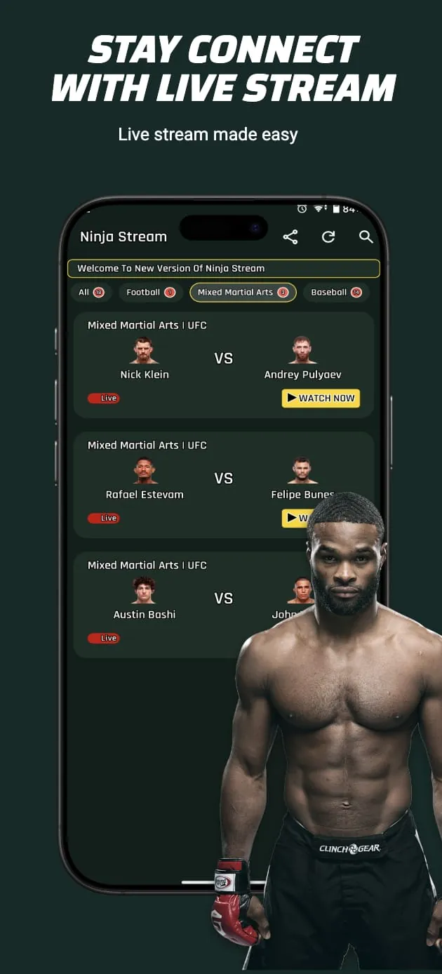 LIVE NBA NFL MLB Streams