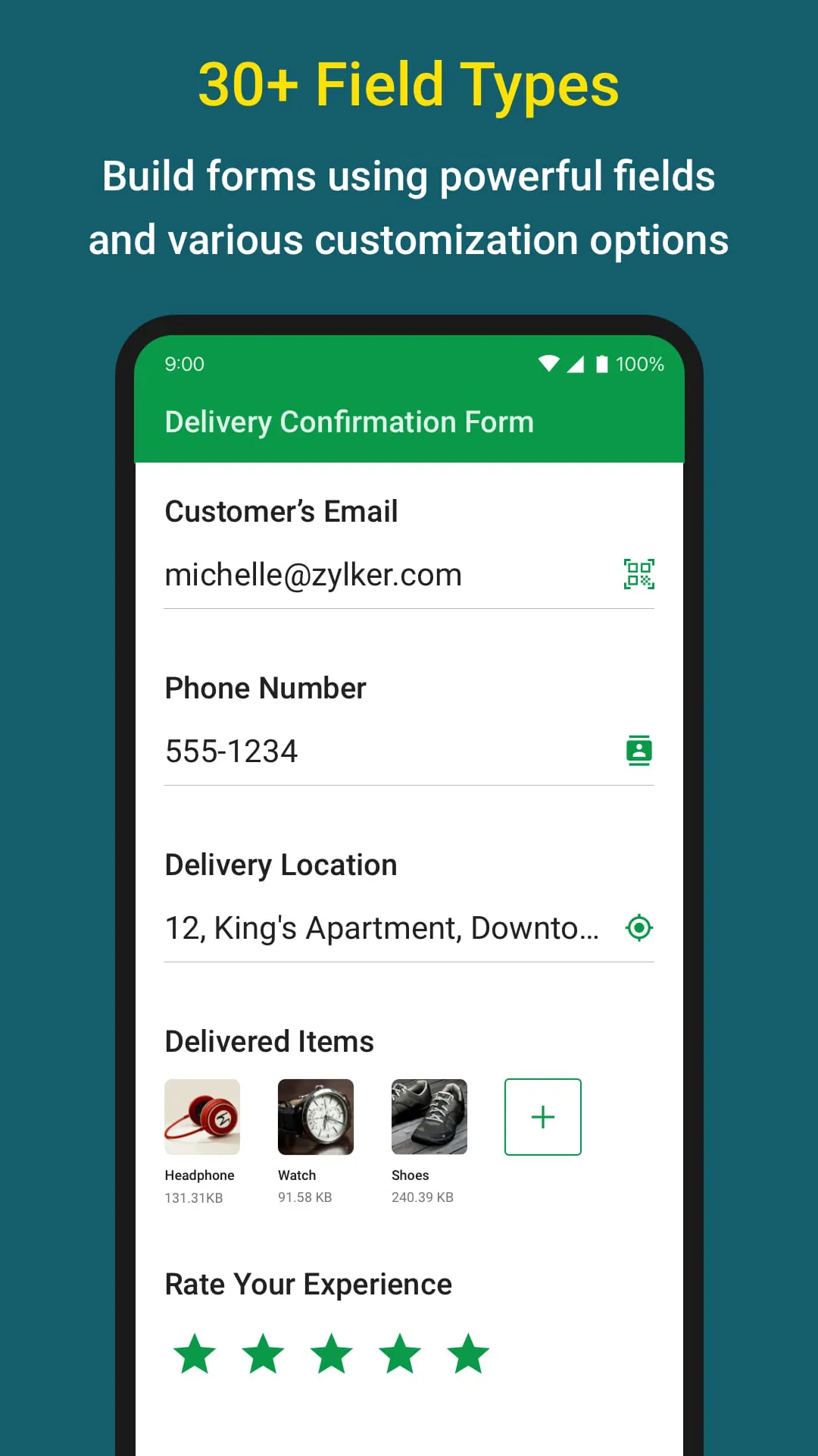 Mobile Forms App