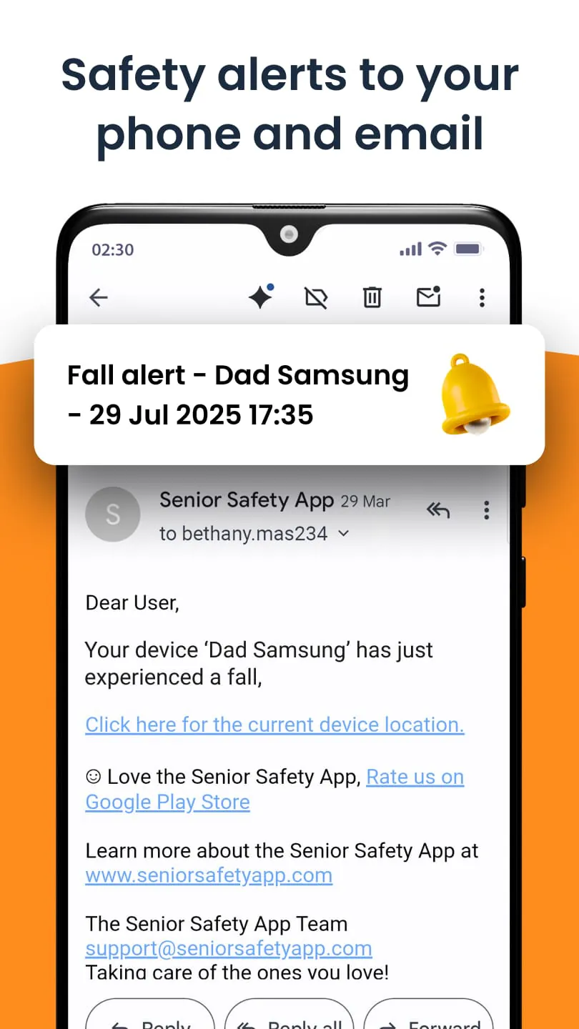Senior Safety App