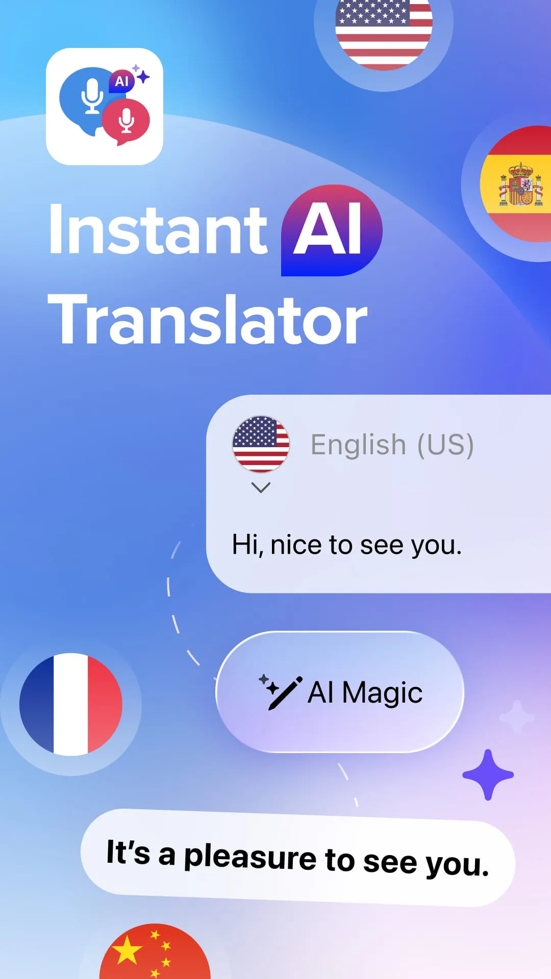 Talk & Translate AI Translator