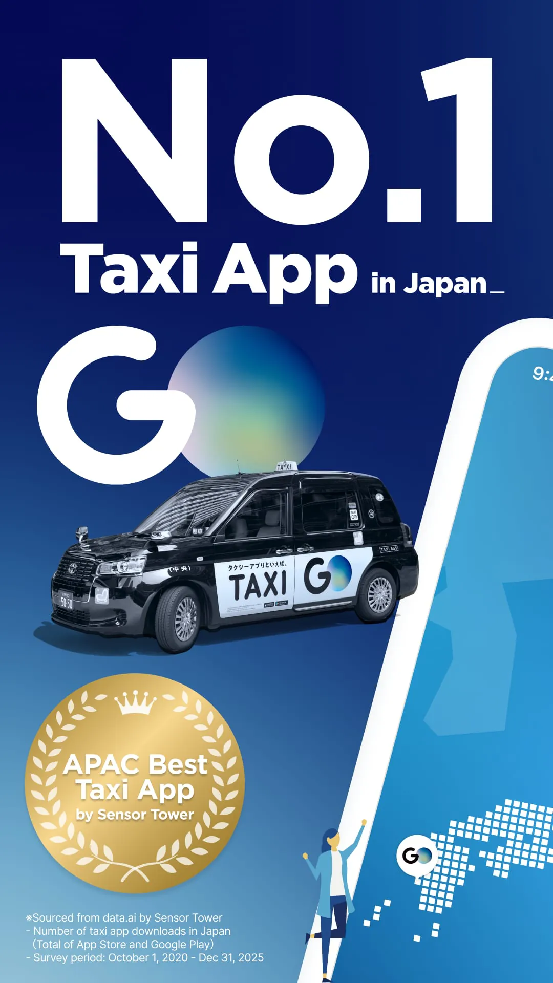 GO / Taxi app for Japan