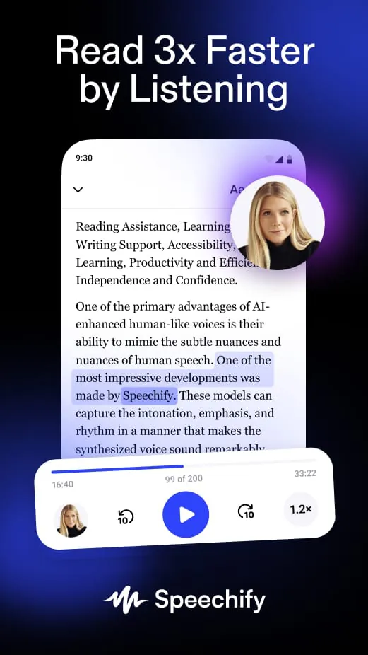 Speechify – Voice AI Assistant