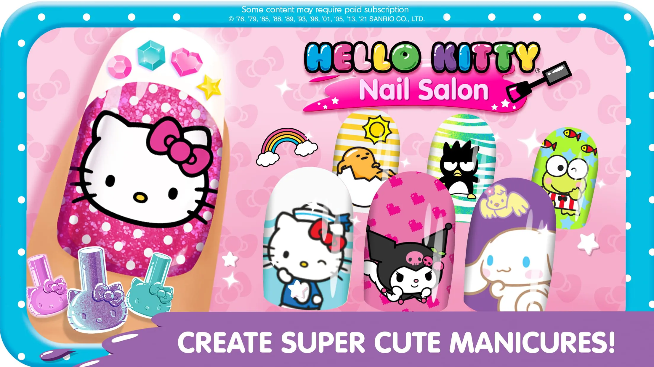 Hello Kitty Nail Salon