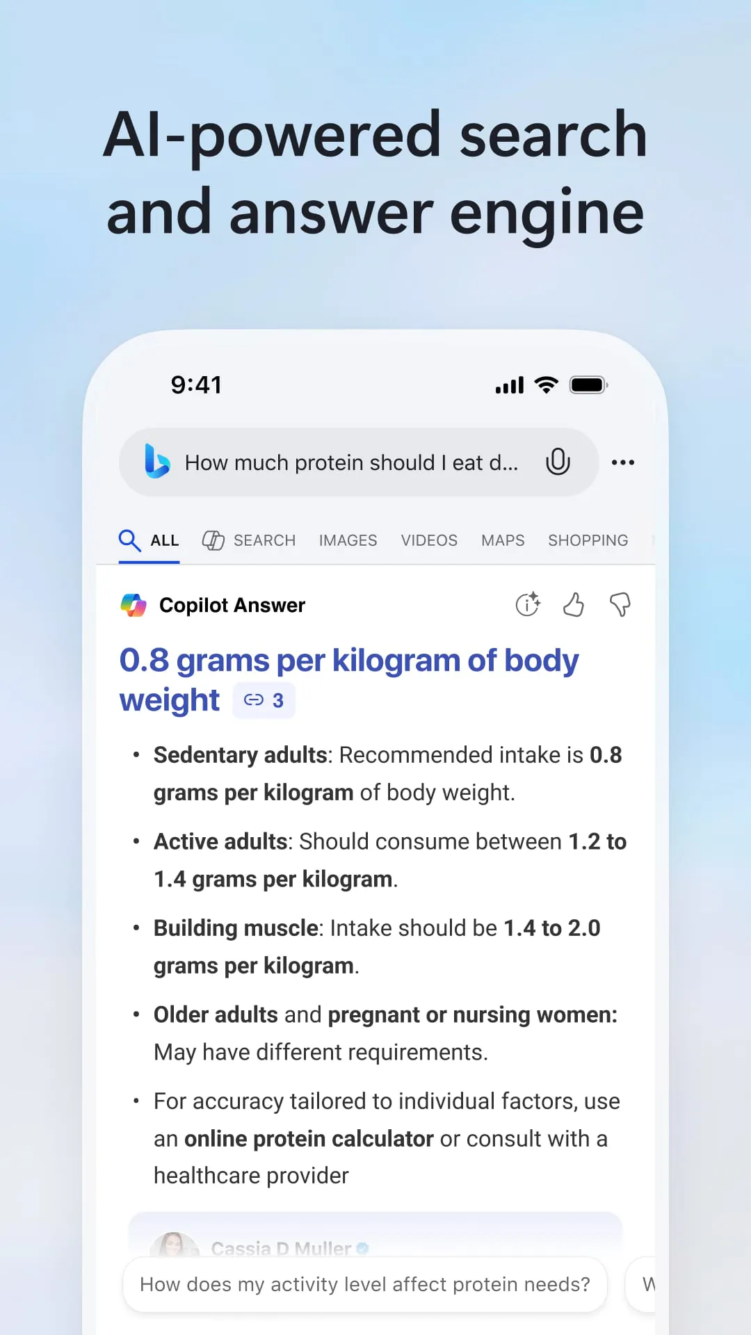 Microsoft Bing Search