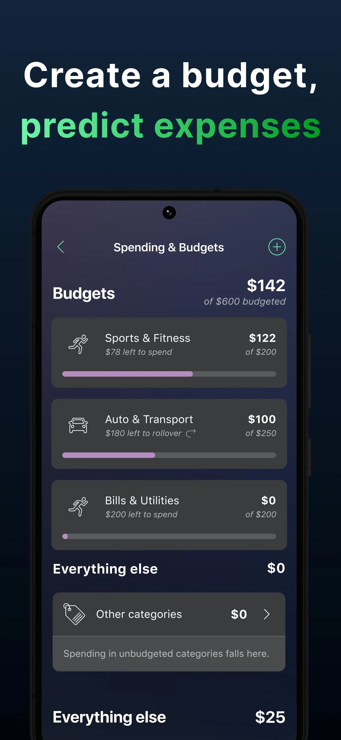PocketGuard・Budget Tracker App