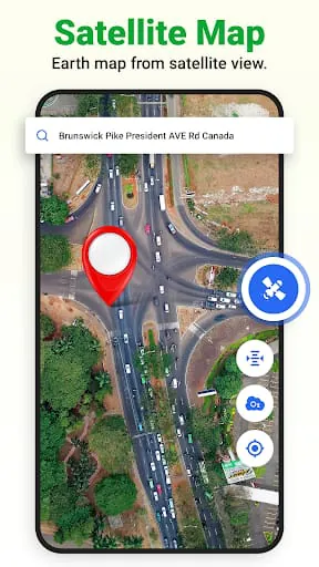 GPS Satellite Maps Navigation