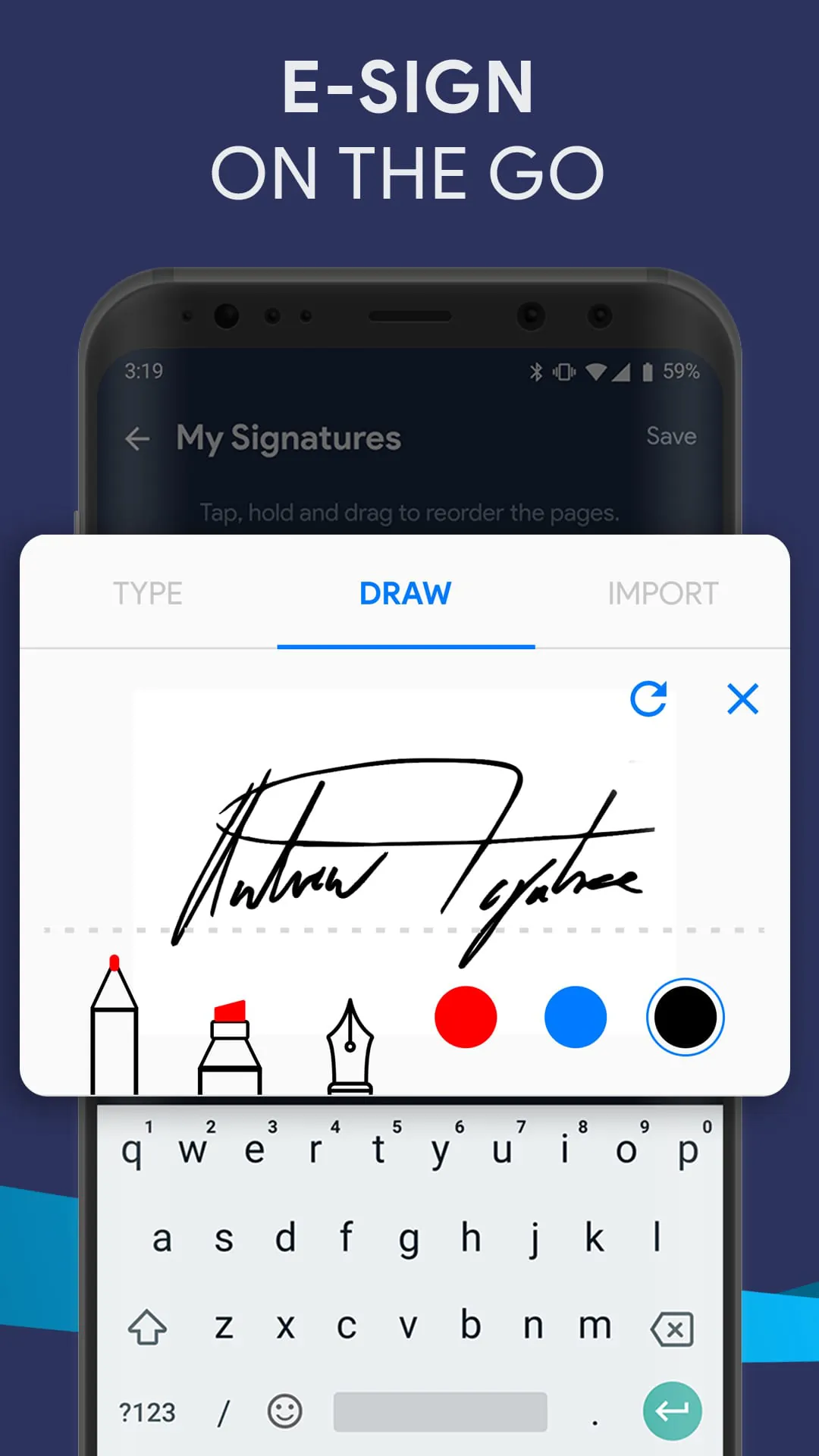 Fill and Sign Easy PDF Editor