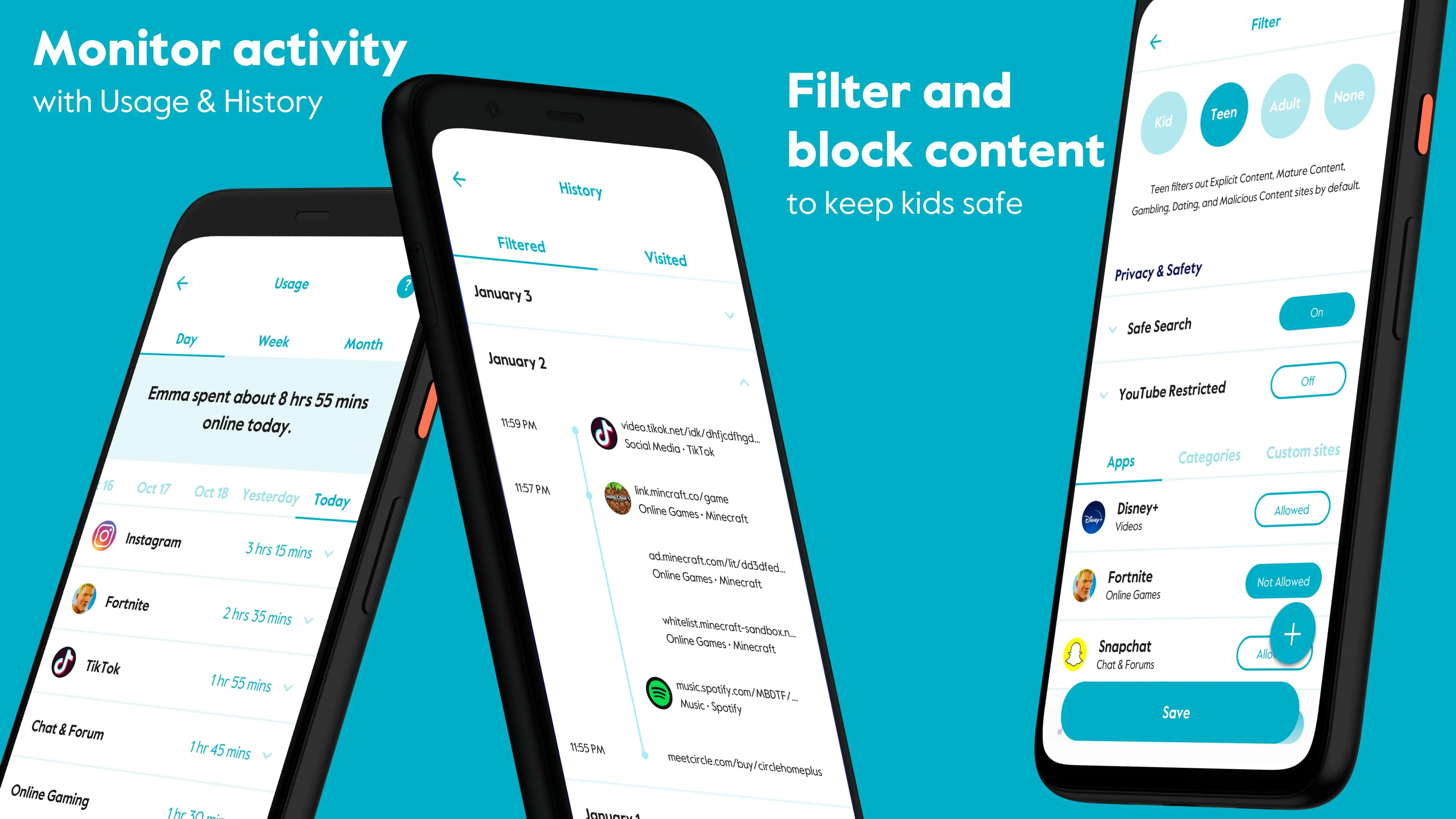 Circle Parental Controls App