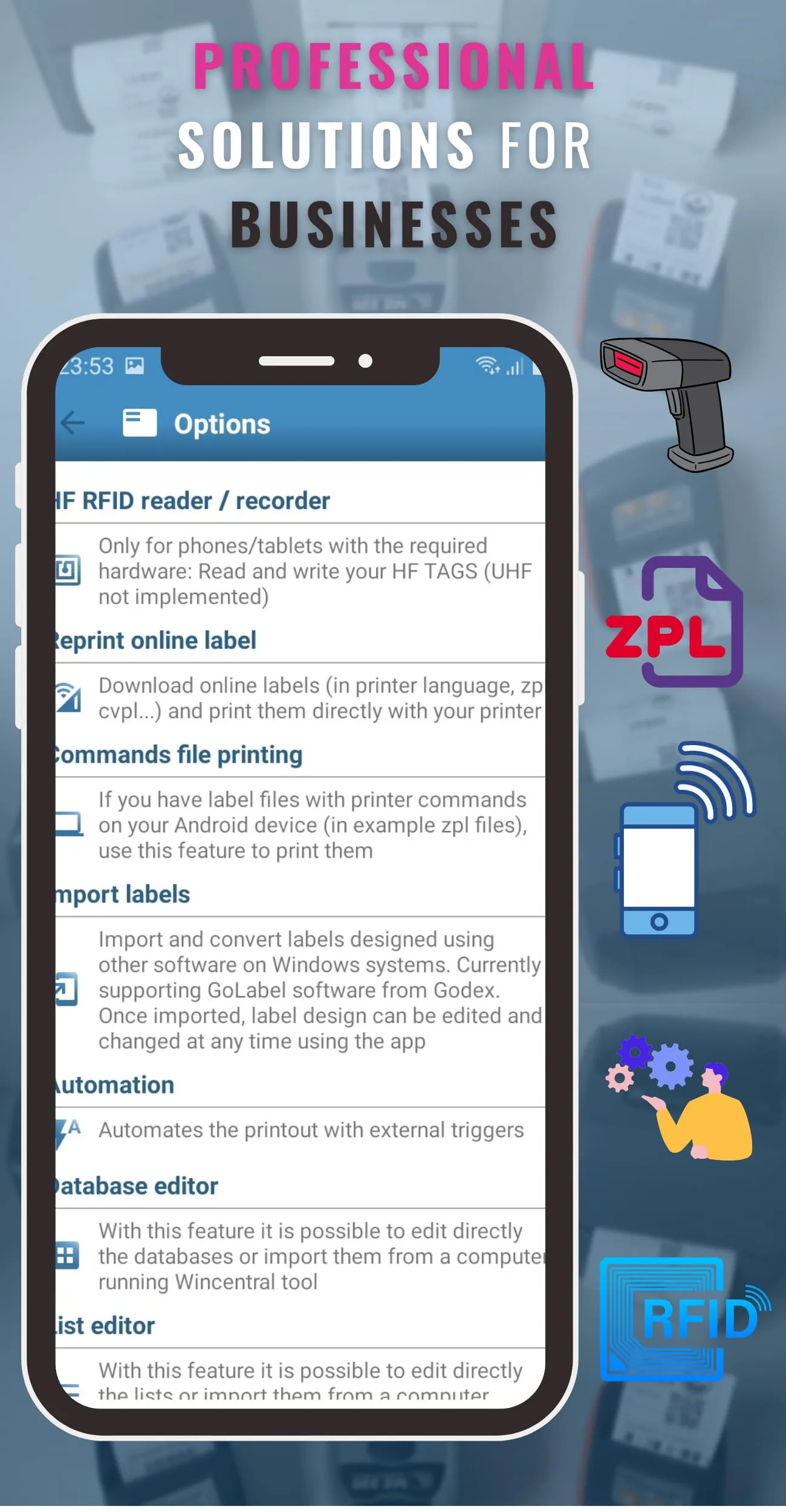 Labels – Create and Print