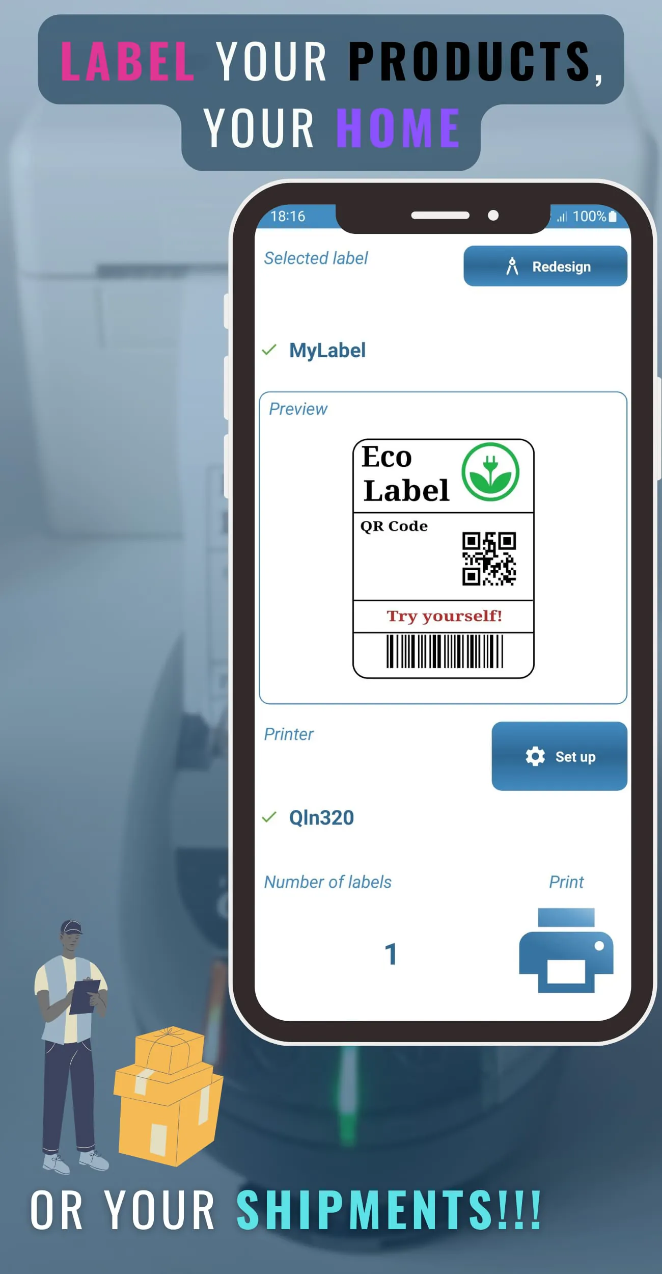 Labels – Create and Print