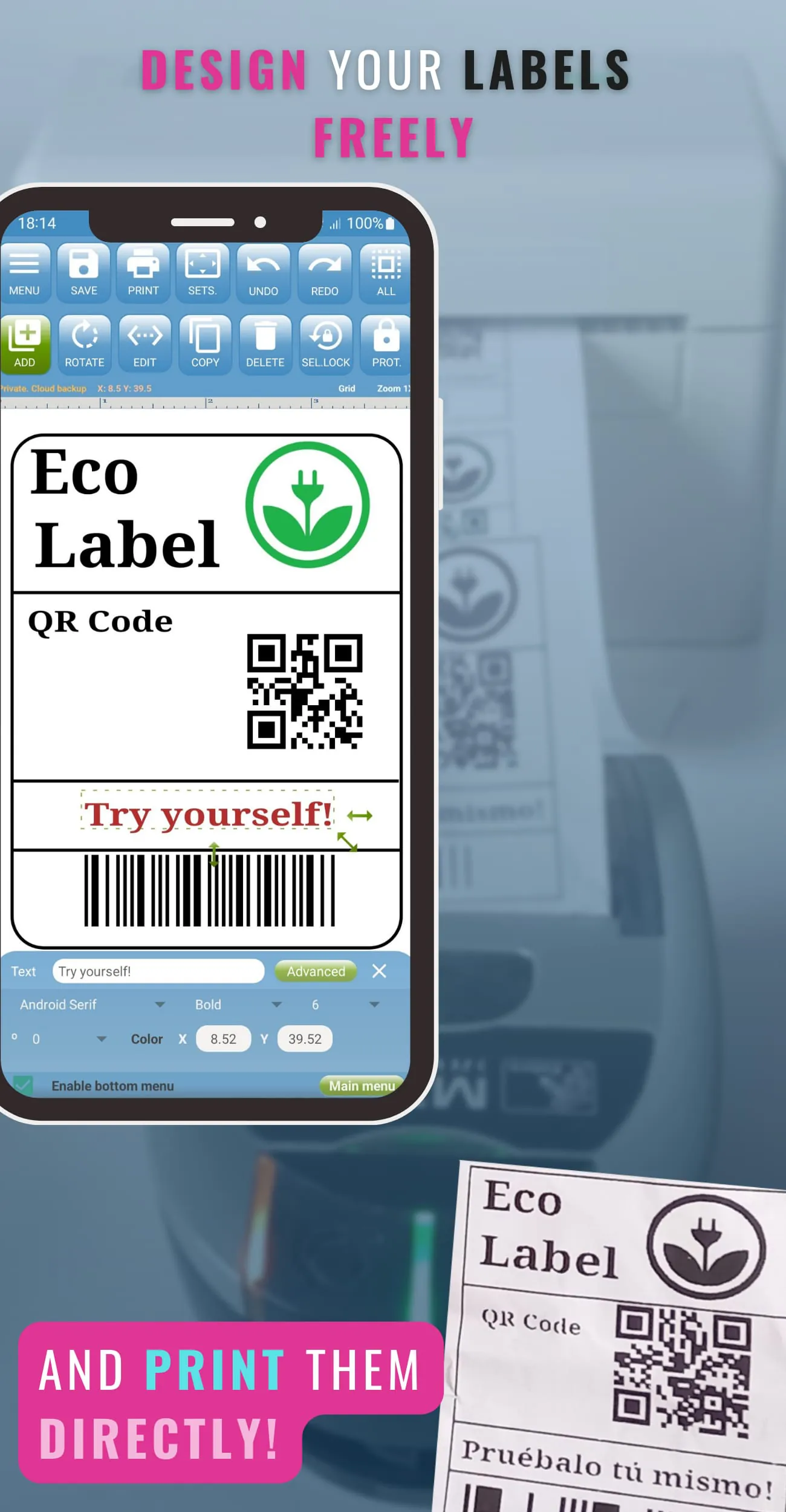 Labels – Create and Print