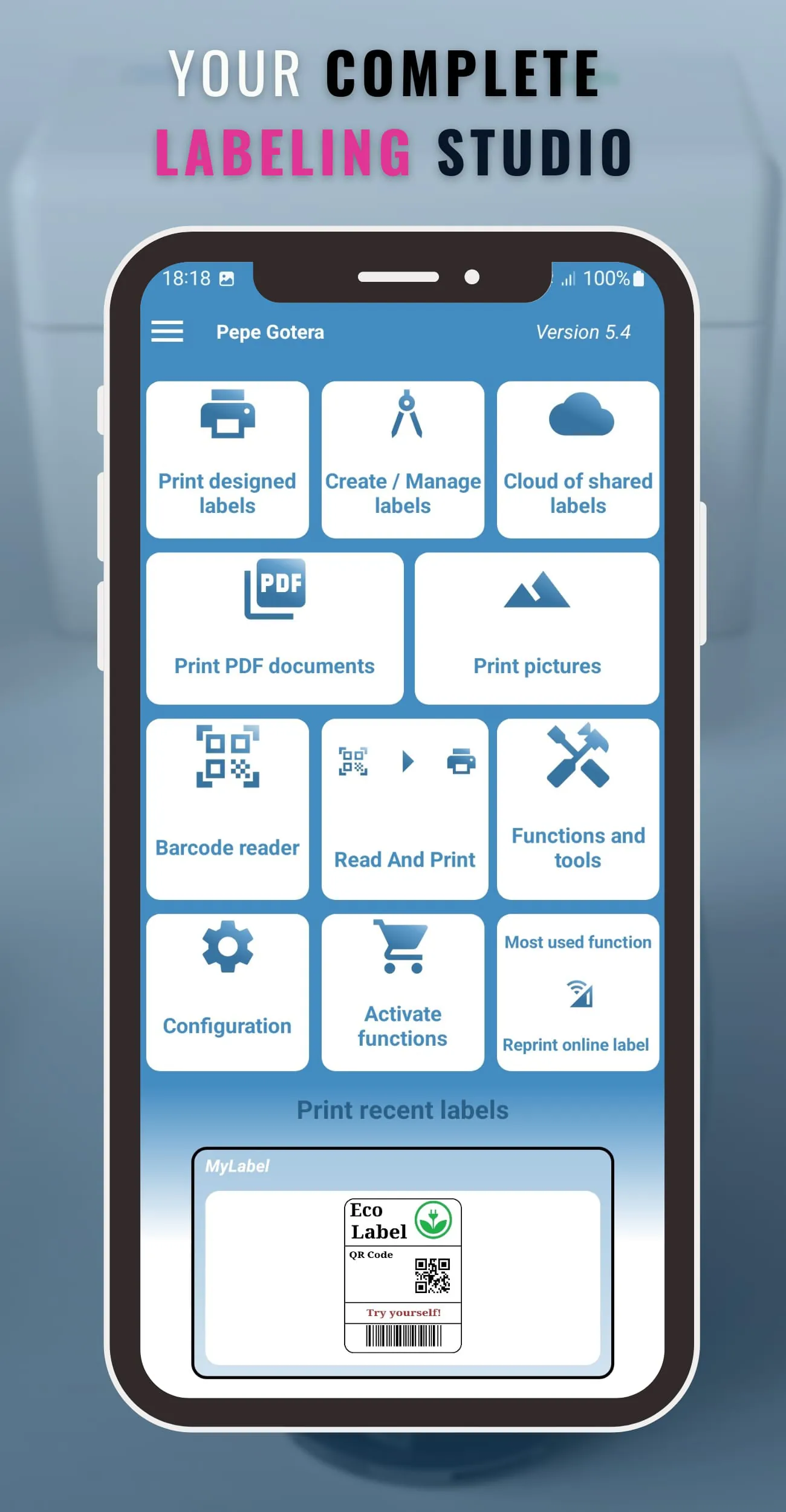 Labels – Create and Print