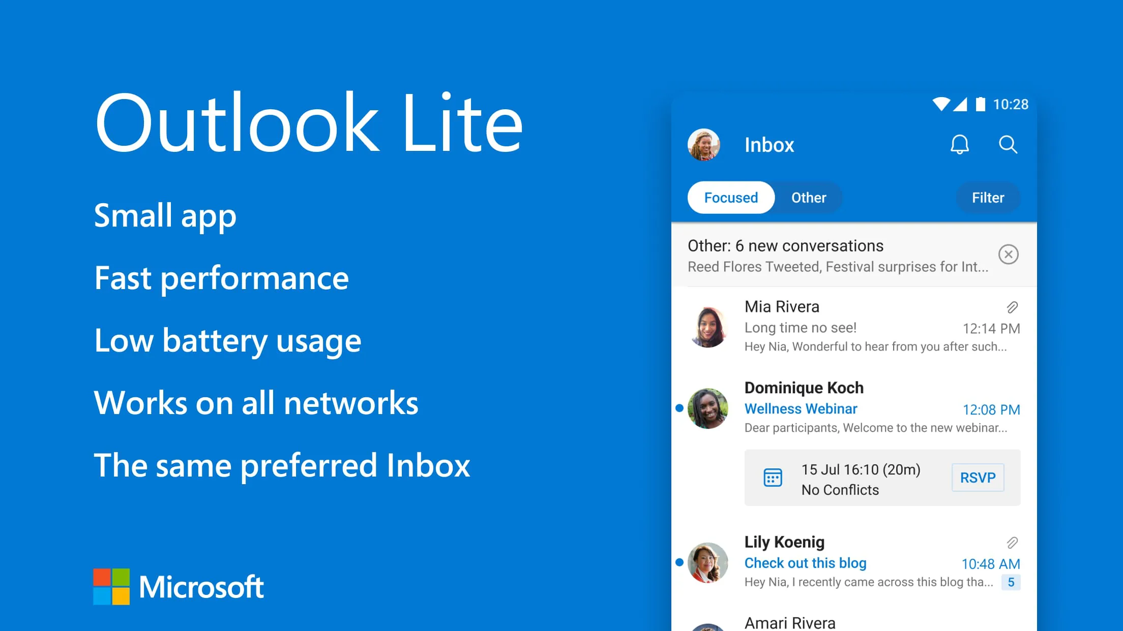 Microsoft Outlook Lite