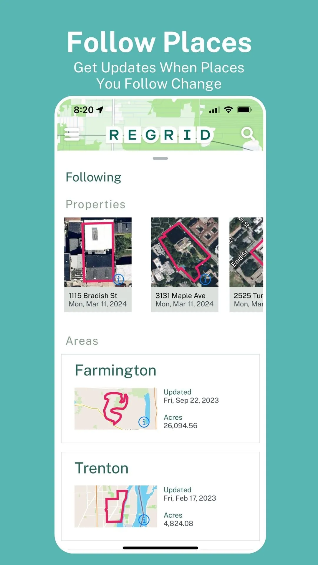 Regrid Property App