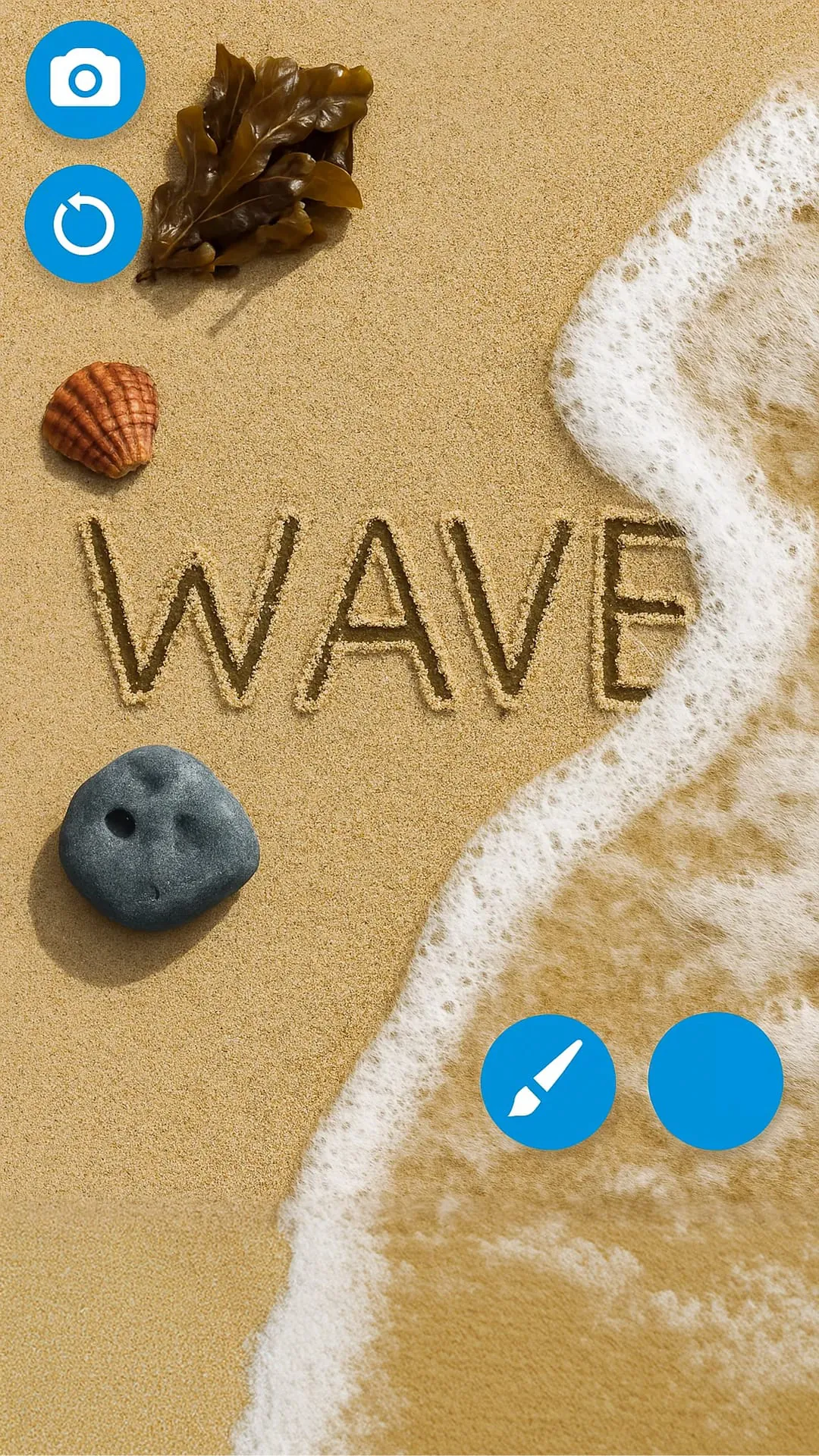 Sand Draw Creative Art Drawing