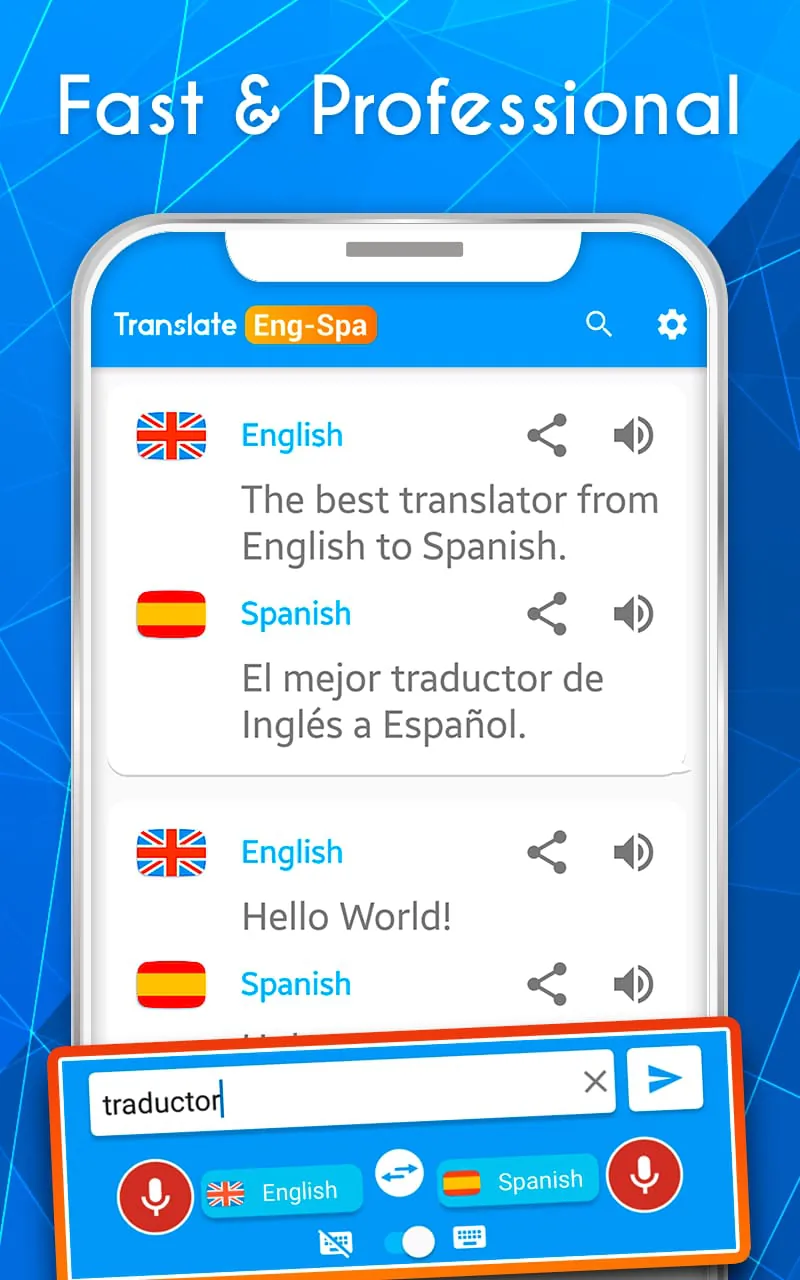 English Spanish AI Translator