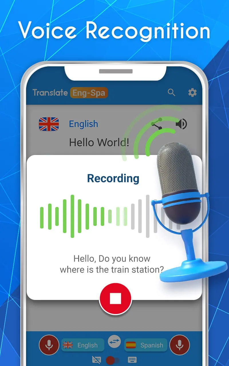 English Spanish AI Translator