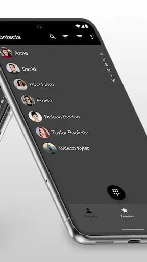 Contacts app for Android