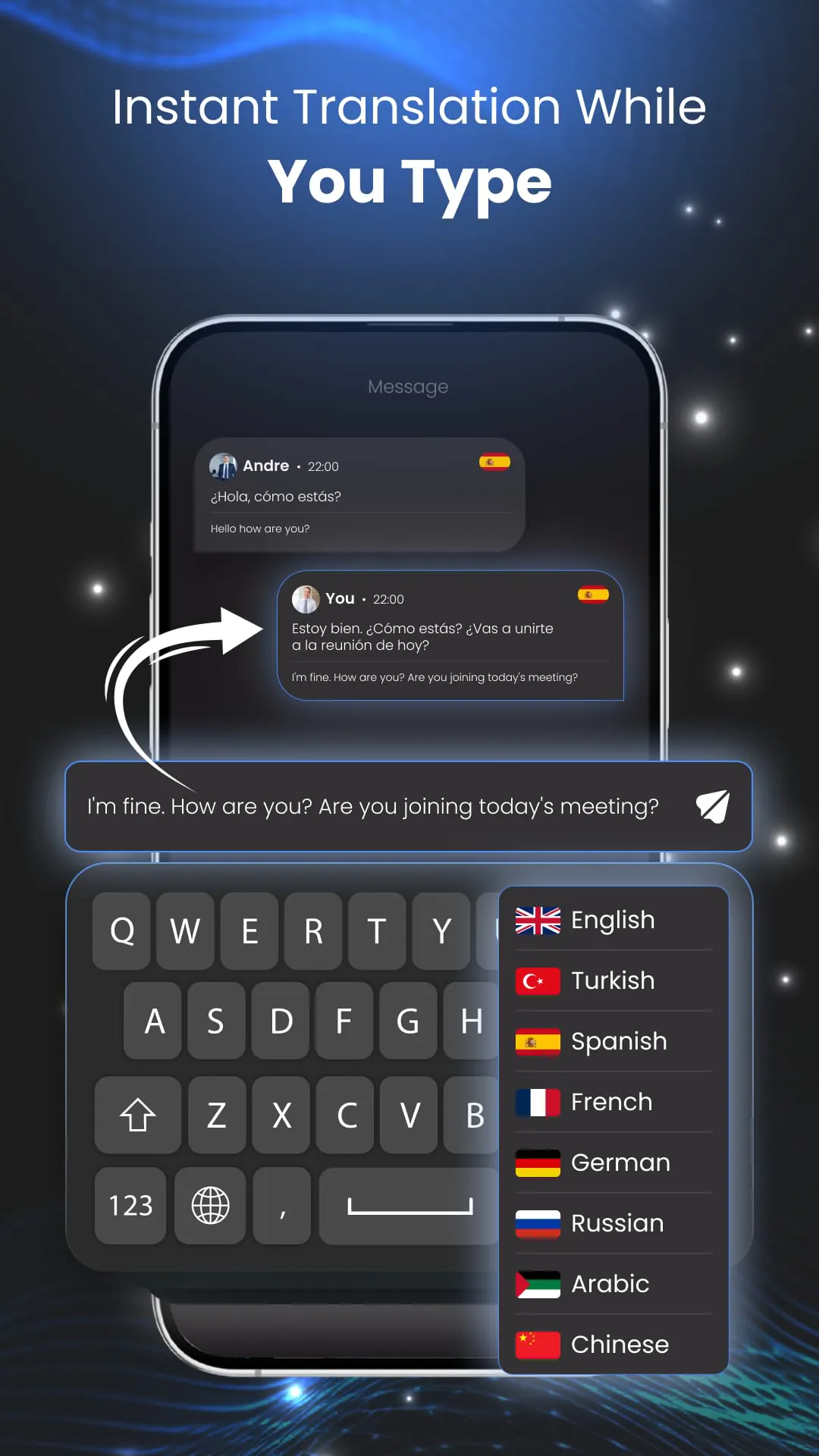 Keyboard Translator for Chat