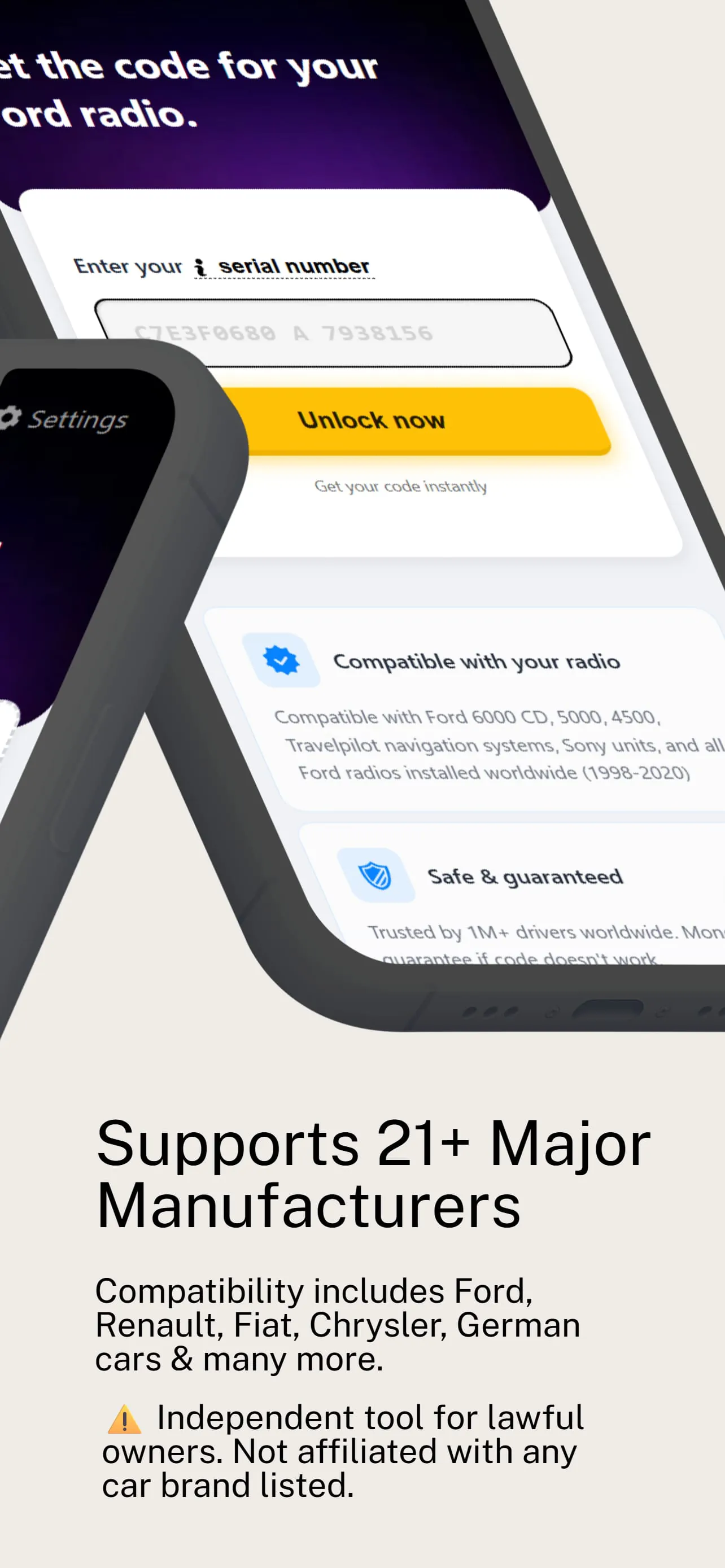 Radio Code Generator