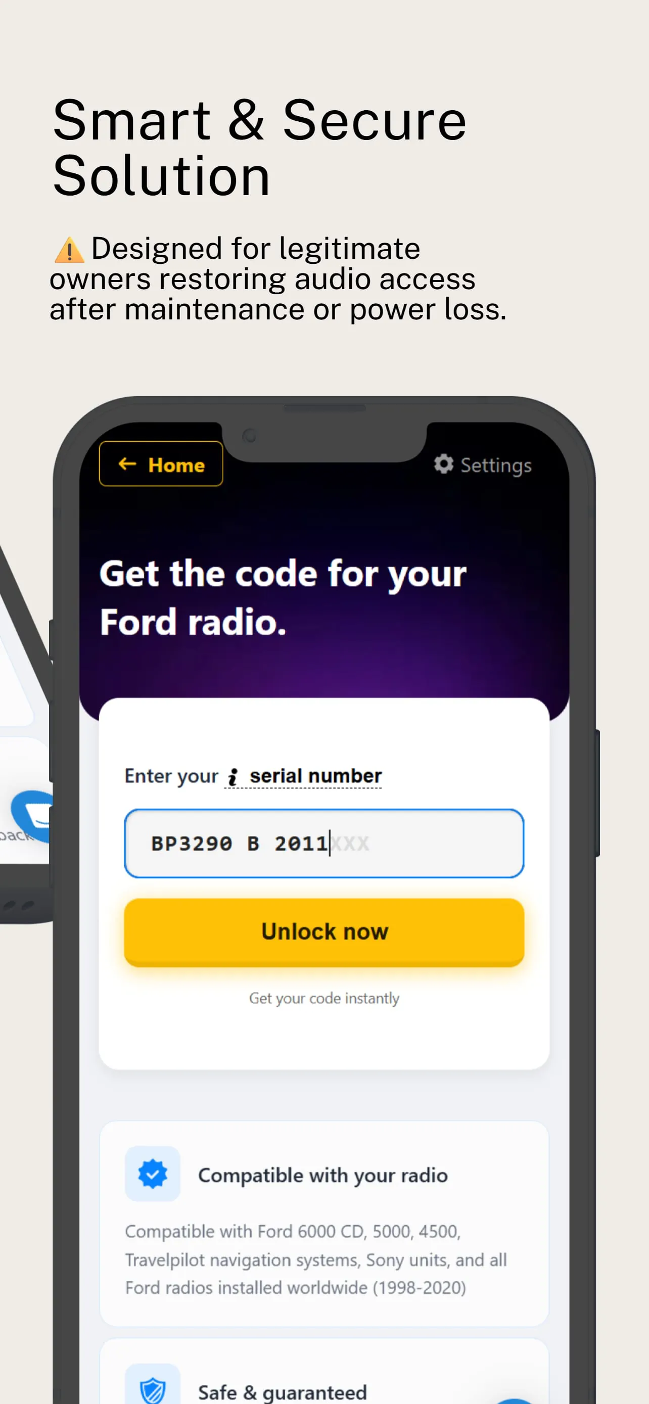 Radio Code Generator