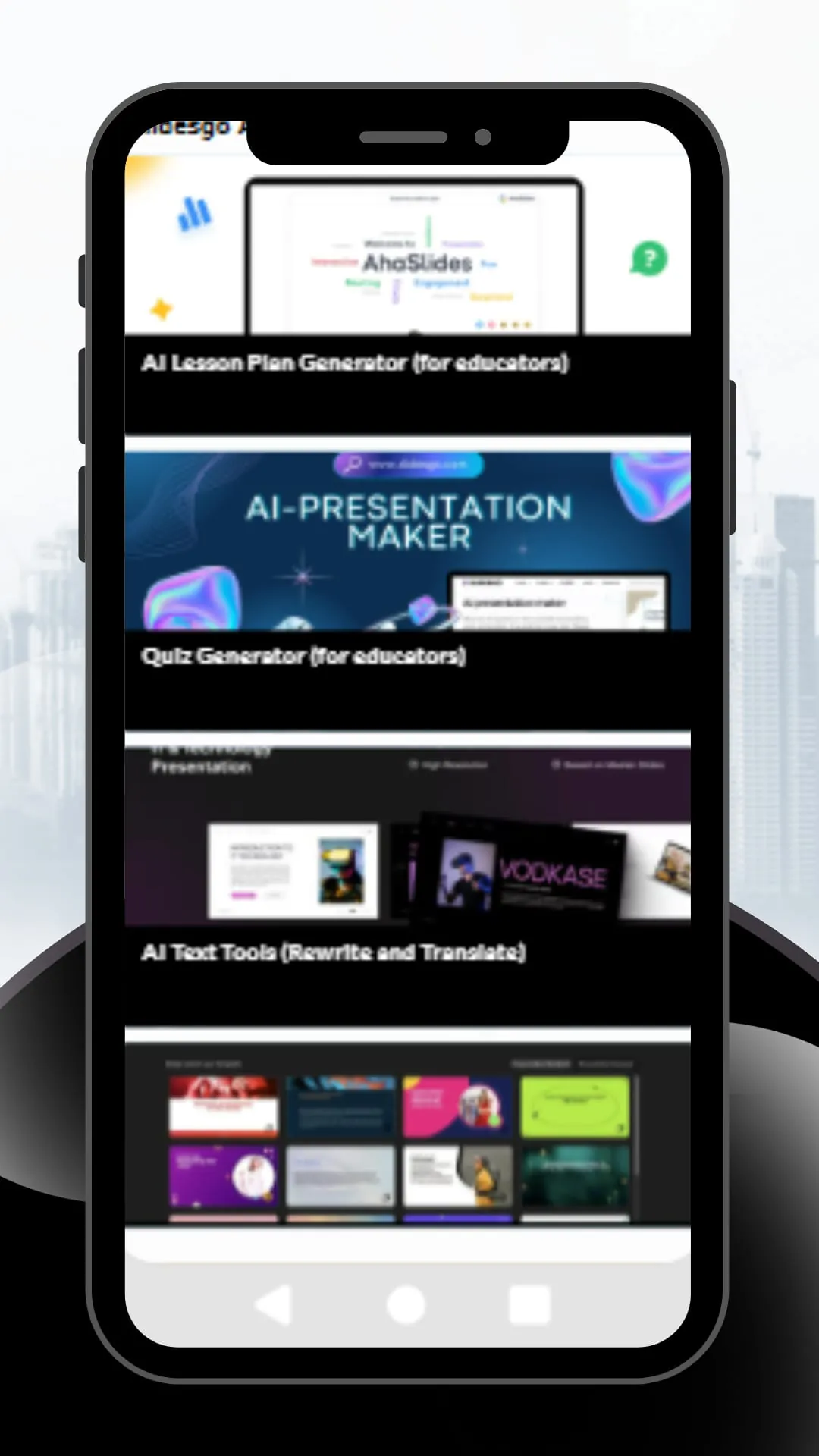 Slidesgo Ai PPT Hints