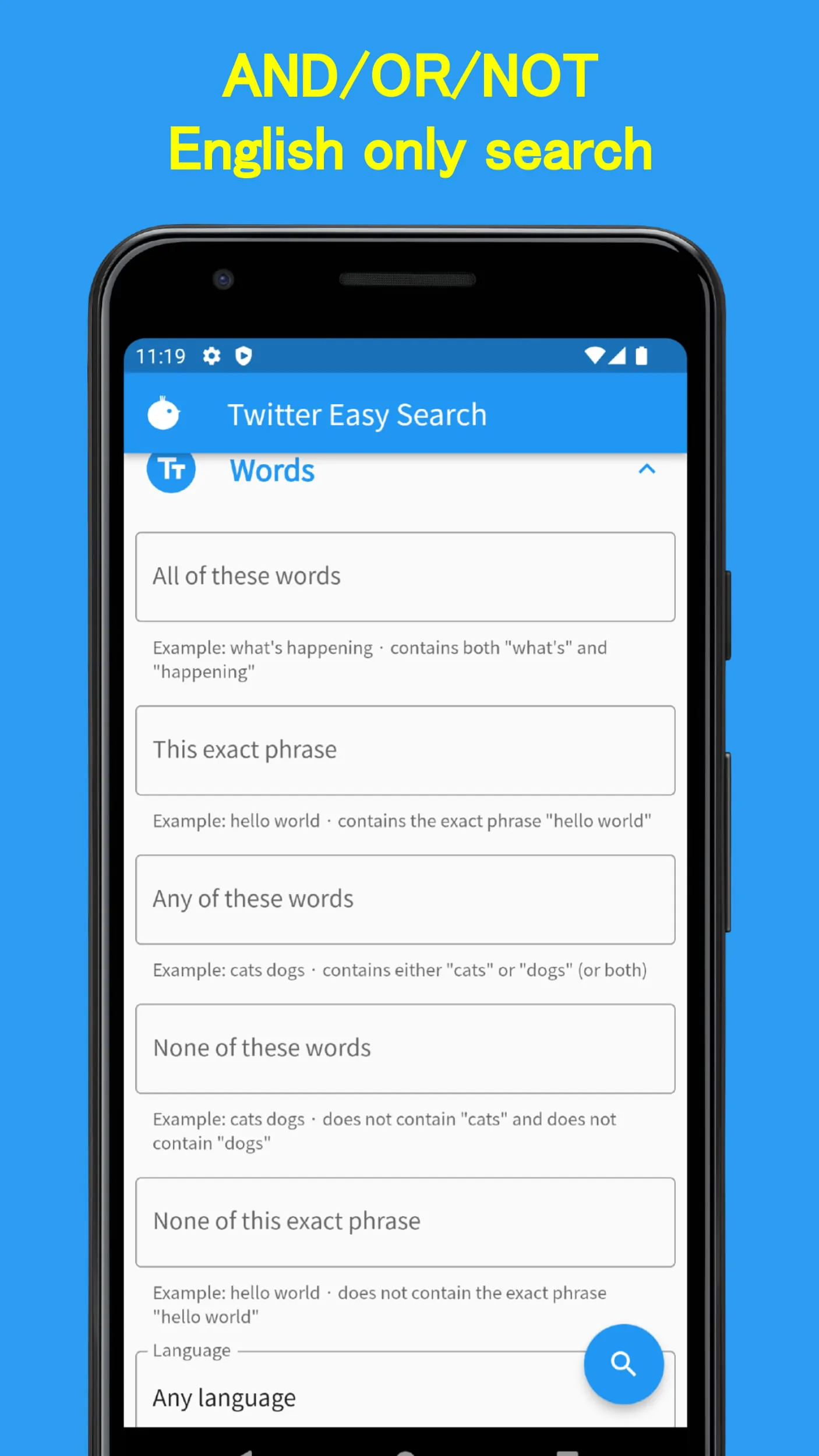 X/Twitter Easy Search