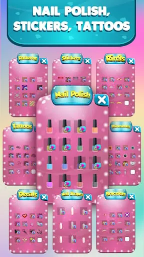Girls Nail Salon Manicure Game