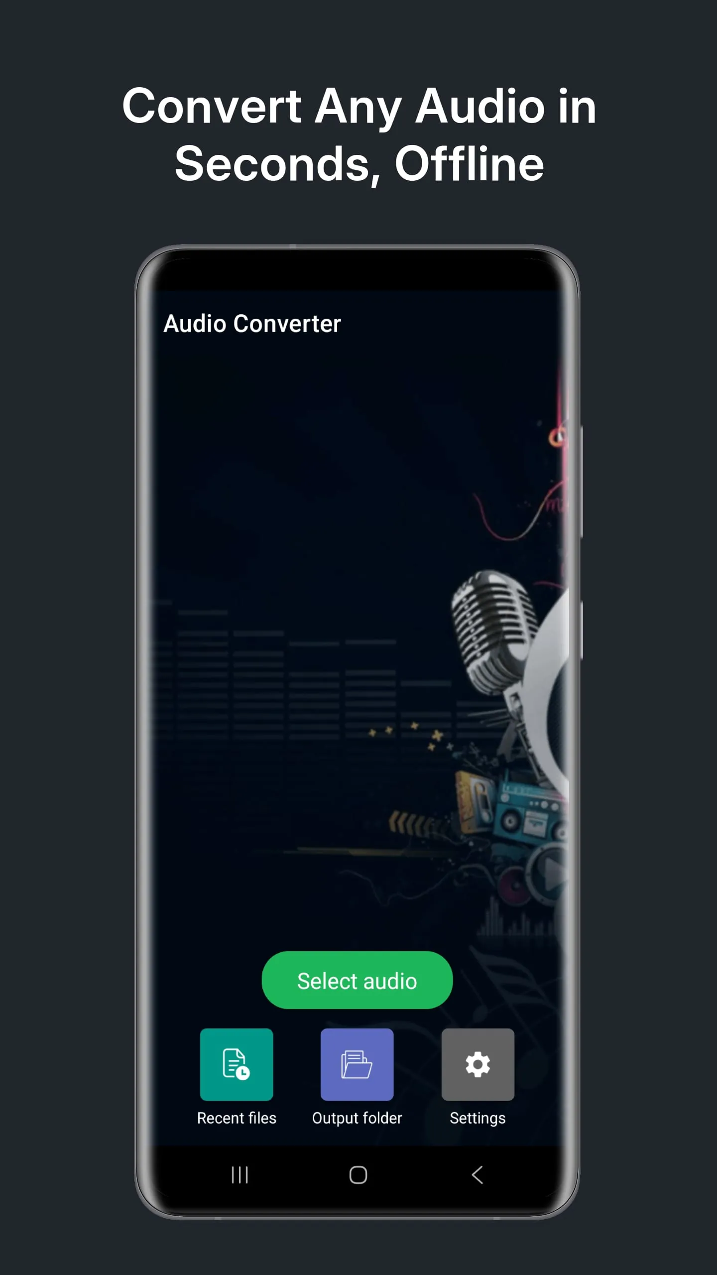 Audio Converter (MP3 AAC OPUS)