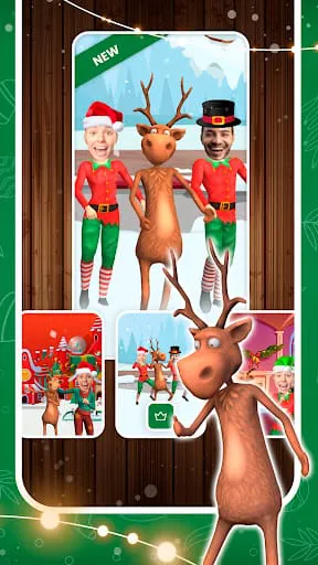 Dance with your face Christmas