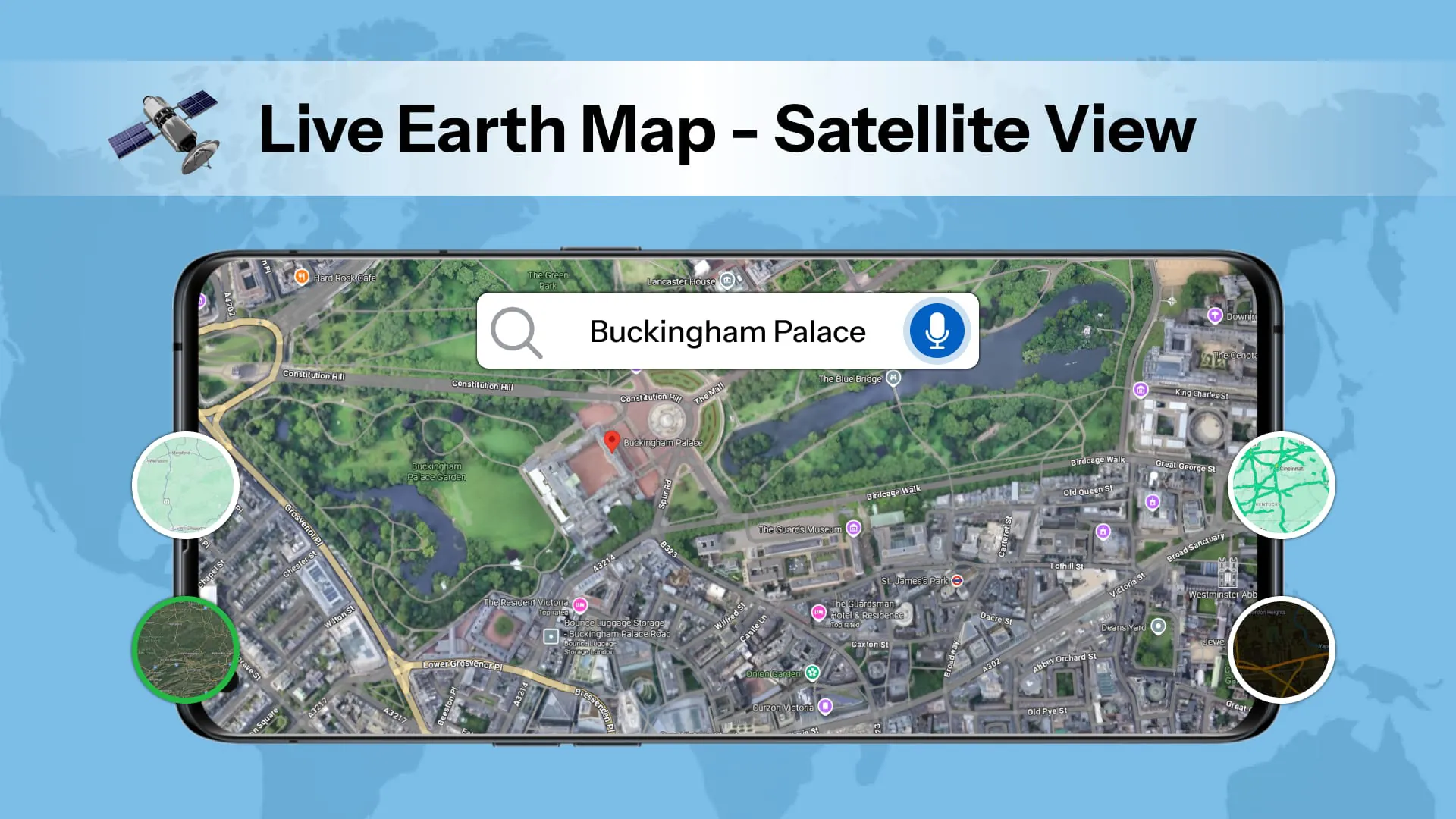 Earth Map Satellite Live View