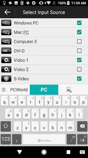 Projector Quick Connection