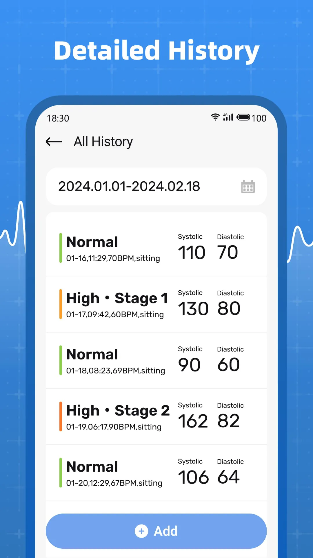 Blood Pressure Tracker